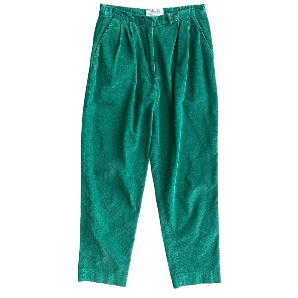 Vintage Green Talbots Corduroy Pants